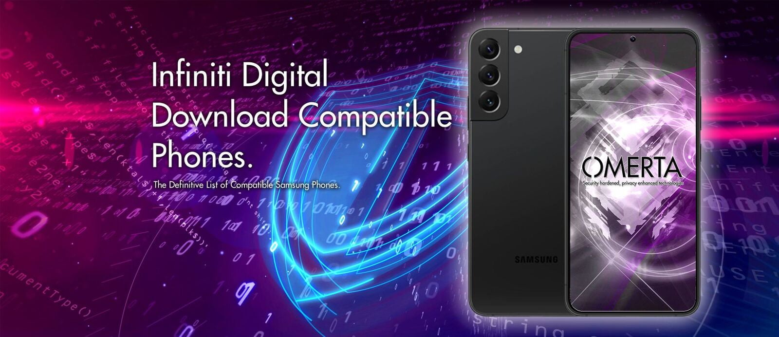 WHICH PHONES ARE COMPATIBLE WITH INFINITI DIGITAL DOWNLOAD